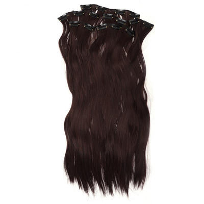 Greensen 6Pcs Long Straight Hair Extension Wig Piece Set 16 Clips Linen Brown Hair Piece Styling Tool
Greensen 6Pcs Long Straight Hair Extension Wig Piece Set 16 Clips Linen Brown Hair Piece Styling Tool