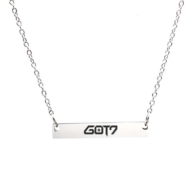 KpopBTS Got 7 EXO Black Pink Seventeen Army Pendant Necklace
KpopBTS Got 7 EXO Black Pink Seventeen Army Pendant Necklace