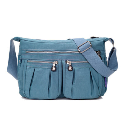 Women Leisure Waterproof Nylon Shoulder Messenger Bag Crossbody Zipper Purse Pouch
Women Leisure Waterproof Nylon Shoulder Messenger Bag Crossbody Zipper Purse Pouch