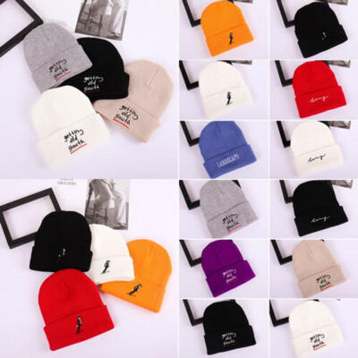 Fashion Unisex Winter Warm Hat Letter Embroidery Cotton Knitted Beanie Cap Lots
Fashion Unisex Winter Warm Hat Letter Embroidery Cotton Knitted Beanie Cap Lots