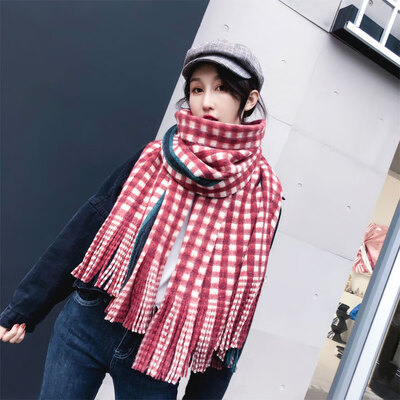 2018 new imitation cashmere scarf female Korean version of autumn&winter wild students rainbow vertical shawl dual-use collar thick
2018 new imitation cashmere scarf female Korean version of autumn&winter wild students rainbow vertical shawl dual-use collar thick