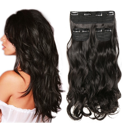 20" Inch Clip in Hair Extensions 3pcs 8 Clips Curly Silky Synthetic Full Head Hair Pieces Length50cmWeight190g
20" Inch Clip in Hair Extensions 3pcs 8 Clips Curly Silky Synthetic Full Head Hair Pieces Length50cmWeight190g