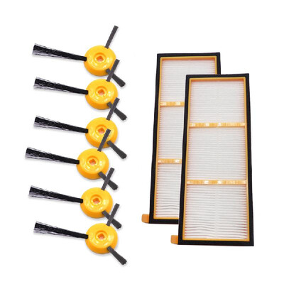 Vacuum Cleaner Parts 6PCS Side Brushes 2PCS HEPA Filter&1 Cleaning Tool for Shark ION Robot RV700 RV720 RV750 RV750C RV755
Vacuum Cleaner Parts 6PCS Side Brushes 2PCS HEPA Filter&1 Cleaning Tool for Shark ION Robot RV700 RV720 RV750 RV750C RV755