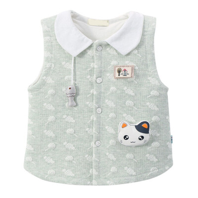 Spring Autumn Children Kids Vest 6M-3Y Cotton Soft Comfortable Turndown Collar Thin Unisex Baby Vest Outerwear 6 Colors
Spring Autumn Children Kids Vest 6M-3Y Cotton Soft Comfortable Turndown Collar Thin Unisex Baby Vest Outerwear 6 Colors