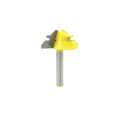 45 Degrees Woodworking Lock Miter Router Bit 141-38 121-38 inch Shank Woodworking Tenon Milling Cutter Tool Drill Bit
45 Degrees Woodworking Lock Miter Router Bit 141-38 121-38 inch Shank Woodworking Tenon Milling Cutter Tool Drill Bit