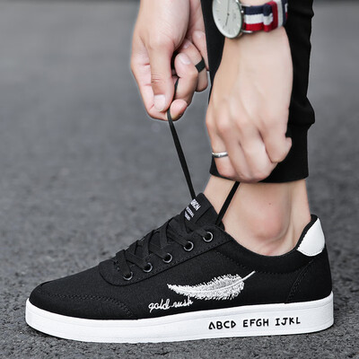 2019 new summer mens shoes trend Korean version of mens tide shoes summer canvas casual shoes small white shoes shoes
2019 new summer mens shoes trend Korean version of mens tide shoes summer canvas casual shoes small white shoes shoes