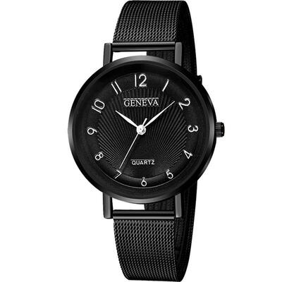 2019 GENEVA Watch Women Clock Mesh Band Stainless Steel Analog Quartz Wristwatch Luxury Silver Black Watches Montre Femme
2019 GENEVA Watch Women Clock Mesh Band Stainless Steel Analog Quartz Wristwatch Luxury Silver Black Watches Montre Femme