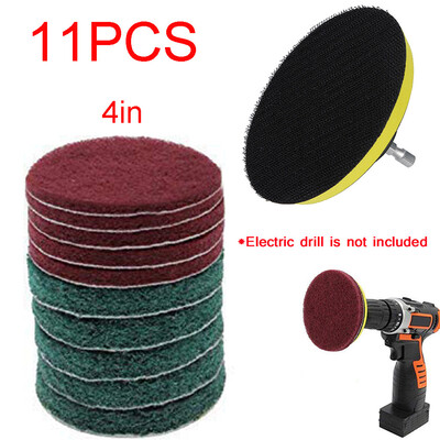 Gobestart 11 Piece Scrub Brush Power Drill Cleaning Brush Cleaner Combo Tool Kit Perfect for Cleaning Grout
Gobestart 11 Piece Scrub Brush Power Drill Cleaning Brush Cleaner Combo Tool Kit Perfect for Cleaning Grout