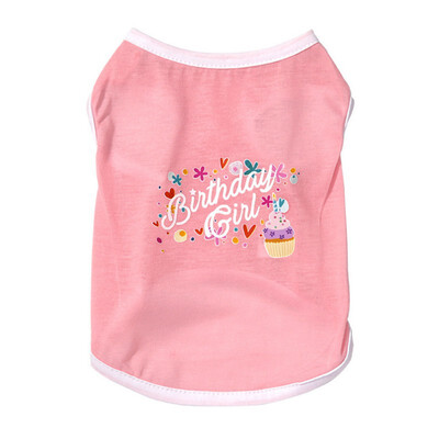 Pet Dog Sleeveless T-shirt Birthday Day Vest Spring Summer Costume Dog Cat T Shirts Pet Costume For Small Dogs Puppy Clothing
Pet Dog Sleeveless T-shirt Birthday Day Vest Spring Summer Costume Dog Cat T Shirts Pet Costume For Small Dogs Puppy Clothing