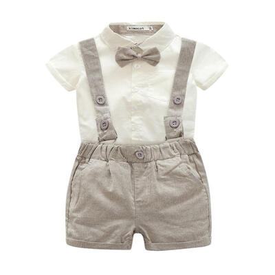 Baby Boy Clothing Set Gentleman Newborn Clothes Set For Boys Cotton T-shirt Overalls Baby Suit
Baby Boy Clothing Set Gentleman Newborn Clothes Set For Boys Cotton T-shirt Overalls Baby Suit