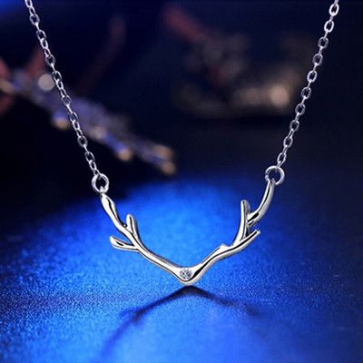 Simple Antlers Paragraph Necklace Female Alloy Silver Clavicle 925 Available Fashion Short Luxury Goods Pendant Sterling
Simple Antlers Paragraph Necklace Female Alloy Silver Clavicle 925 Available Fashion Short Luxury Goods Pendant Sterling