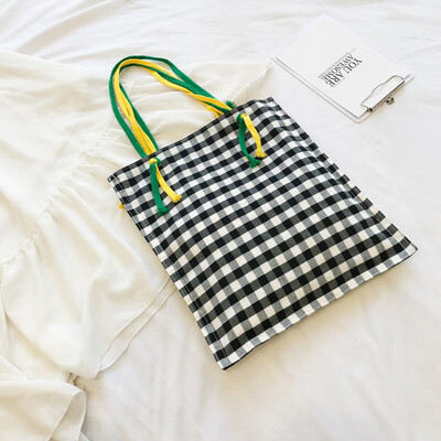Tailored Women Lattice Canvas Colorful Ribbons Shoulder Bags Messenger Bags Handle Bag
Tailored Women Lattice Canvas Colorful Ribbons Shoulder Bags Messenger Bags Handle Bag