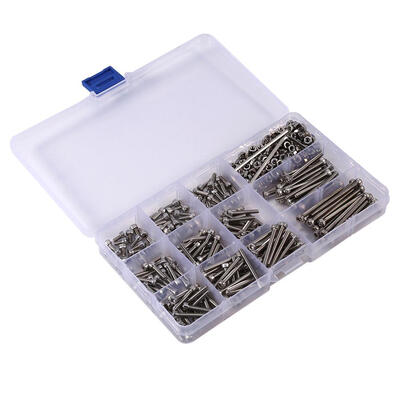 Greensen 440pcs M3 Stainless Steel Hex Head Socket Screws&Nuts Assortment 2 Hex Keys Bolts Nuts
Greensen 440pcs M3 Stainless Steel Hex Head Socket Screws&Nuts Assortment 2 Hex Keys Bolts Nuts