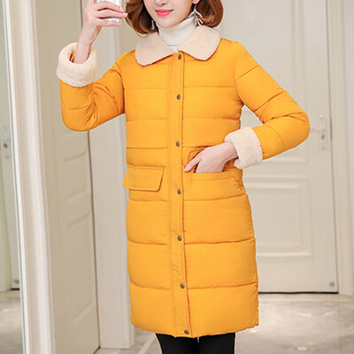 Toponeto Fashion Women Warm Slim Knee Length Thick Long Sleeve Blouse Loose Lapel Coat 
Toponeto Fashion Women Warm Slim Knee Length Thick Long Sleeve Blouse Loose Lapel Coat