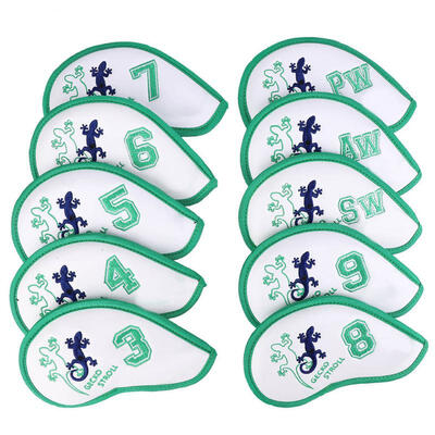 Greensen 10Pcs Iron Golf Club Head Putter PU Protective Covers Set Accessory with Printing Embroidery
Greensen 10Pcs Iron Golf Club Head Putter PU Protective Covers Set Accessory with Printing Embroidery