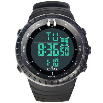 OTS Mens Waterproof Sports Watch Outdoor Digital Wristwatch With Backlit 50m Water Resistance
OTS Mens Waterproof Sports Watch Outdoor Digital Wristwatch With Backlit 50m Water Resistance