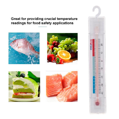 Refrigerator Thermometer Kitchen Thermometer Freezer Thermometer Tube Thermometer with Hook for Kitchen
Refrigerator Thermometer Kitchen Thermometer Freezer Thermometer Tube Thermometer with Hook for Kitchen