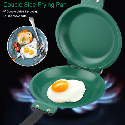 Greensen Double Side Non-stick Ceramic Coating Flip Frying Pan Pancake Maker Household Kitchen Cookware
Greensen Double Side Non-stick Ceramic Coating Flip Frying Pan Pancake Maker Household Kitchen Cookware