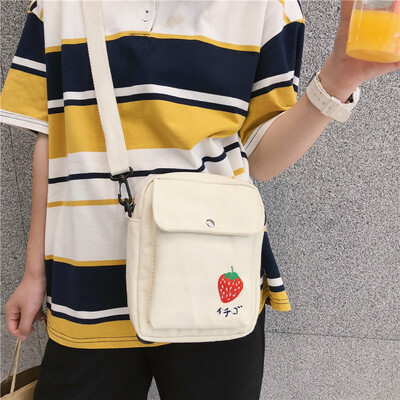 Small bag fashion canvas bag woman single shoulder oblique satchel student summer Tianbai ins department
Small bag fashion canvas bag woman single shoulder oblique satchel student summer Tianbai ins department