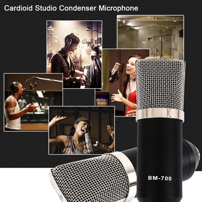 InnoGear Cardioid Studio Condenser Microphone Professional Recording Singing Broadcasting Microphone
InnoGear Cardioid Studio Condenser Microphone Professional Recording Singing Broadcasting Microphone