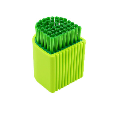 〖Follure〗Potted multi-use Household Plastic Silicone Brush Clothes laundry Shoes Brush