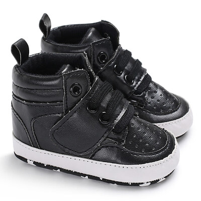 Newborn Kids Sneakers Baby Boys Shoes High Top Solid Soft Sole First Walkers Infant Toddler Antislip Prewalker Crib Footwea
Newborn Kids Sneakers Baby Boys Shoes High Top Solid Soft Sole First Walkers Infant Toddler Antislip Prewalker Crib Footwea
