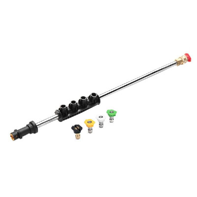 Metal Jet Lance with 5 Quick Nozzle Tips for Karcher K1-K7 High-Pressure Car Washer
Metal Jet Lance with 5 Quick Nozzle Tips for Karcher K1-K7 High-Pressure Car Washer