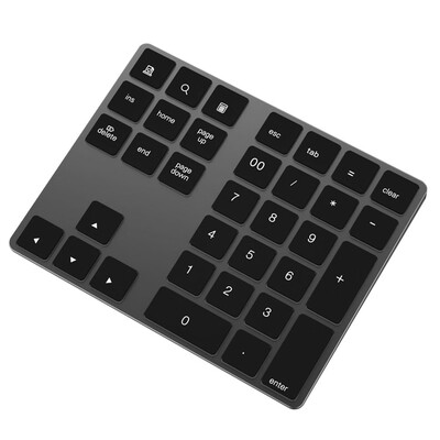 Rechargeable Aluminum Alloy Digital Wireless Bluetooth Keyboard for iOS Android Windows Computer Laptop
Rechargeable Aluminum Alloy Digital Wireless Bluetooth Keyboard for iOS Android Windows Computer Laptop