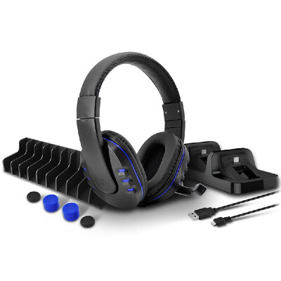 5 in 1 Game Pack Charging Dock 10 Games Storage Stand Grips Cover Charging Cable Microphone Gaming Headset for PS4PS4 ProPS4 Sli
5 in 1 Game Pack Charging Dock 10 Games Storage Stand Grips Cover Charging Cable Microphone Gaming Headset for PS4PS4 ProPS4 Sli