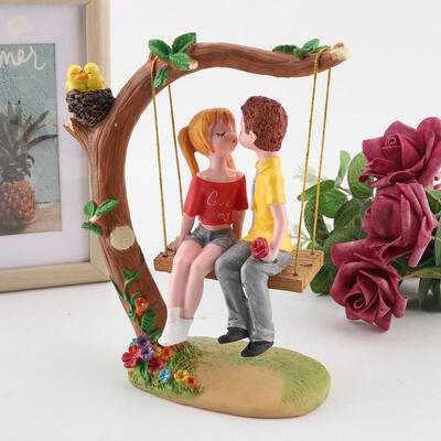 Greensen Resin Couple Romantic Lovers Swing Figurines Ornaments Desktop Home Decor Wedding Gifts
Greensen Resin Couple Romantic Lovers Swing Figurines Ornaments Desktop Home Decor Wedding Gifts