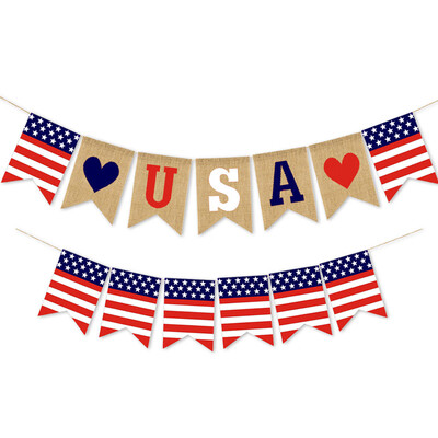 Toponeto USA Independence Day Banner Festival Layout Outdoor Interior Ceiling Decoration
Toponeto USA Independence Day Banner Festival Layout Outdoor Interior Ceiling Decoration