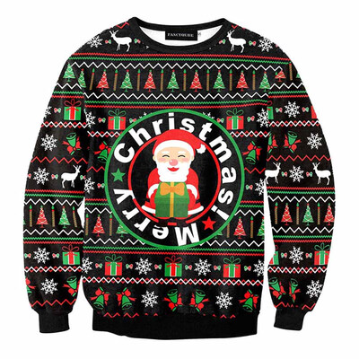 Yeleo Trosetry Womens Ugly Santa Unicorn Snowflake Snowman Christmas Sweater Pullover Tops
Yeleo Trosetry Womens Ugly Santa Unicorn Snowflake Snowman Christmas Sweater Pullover Tops