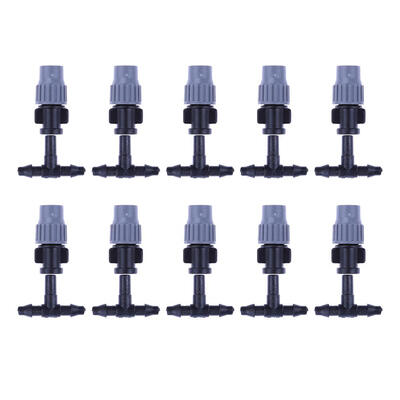 10pcs DIY Micro Drip Irrigation Plant Self Watering Garden Hose Sprinkler
