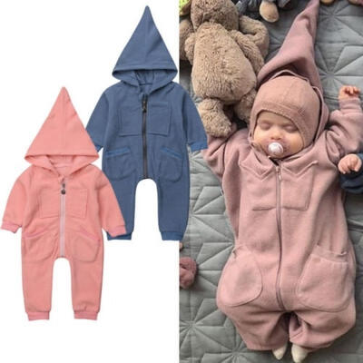Infant Baby Girls Boys Winter Clothes Fleece Long Sleeve Hooded Romper Jumpsuit Coverall Outfit
Infant Baby Girls Boys Winter Clothes Fleece Long Sleeve Hooded Romper Jumpsuit Coverall Outfit