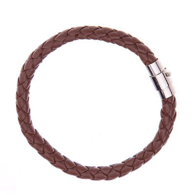 Creative Simplicity Magnetic Men Leather Rope Weaving Bracelet Hand Circle Unisex Pair Bracelet Jewellery Hot Gift 
Creative Simplicity Magnetic Men Leather Rope Weaving Bracelet Hand Circle Unisex Pair Bracelet Jewellery Hot Gift