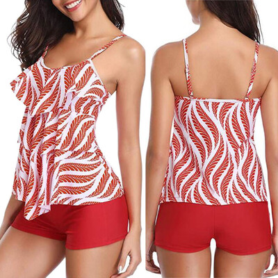 Roseonmyhand Women 2 Piece Flounce Striped Printed Tops Bottoms Bikini Set Swimsuits Swimwear
Roseonmyhand Women 2 Piece Flounce Striped Printed Tops Bottoms Bikini Set Swimsuits Swimwear