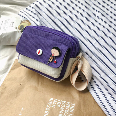 Small BAG canvas bag lady one shoulder slanting bag leisure Baitao ins harbor chic wind collision color bag
Small BAG canvas bag lady one shoulder slanting bag leisure Baitao ins harbor chic wind collision color bag