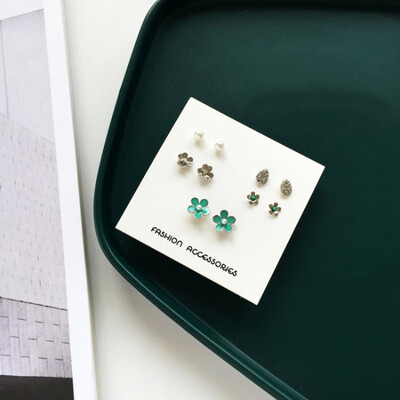Earrings for Women Stars Heart Flowers Cute Stud Earrings Set Girls Personality Pearl Earrings Jewelry Gifts
Earrings for Women Stars Heart Flowers Cute Stud Earrings Set Girls Personality Pearl Earrings Jewelry Gifts