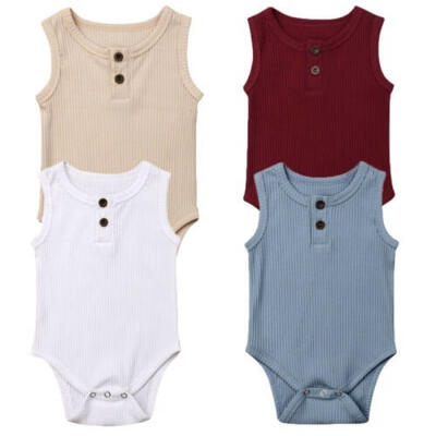 Cute Newborn Baby Boy Girl Cotton Jumpsuit Bodysuit Outfit Summer Sleeveless Baby Clothes Casual Bodysuits
Cute Newborn Baby Boy Girl Cotton Jumpsuit Bodysuit Outfit Summer Sleeveless Baby Clothes Casual Bodysuits