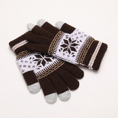 Cute Christmas Warm Winter Gloves Snowflake Printed Knitted Touch Gloves Men Women Sports Gloves Party Supplies 
Cute Christmas Warm Winter Gloves Snowflake Printed Knitted Touch Gloves Men Women Sports Gloves Party Supplies