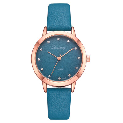 New watch Korean version with rhinestone noble casual womens fashion watch fashion solid color student wrist watch
New watch Korean version with rhinestone noble casual womens fashion watch fashion solid color student wrist watch