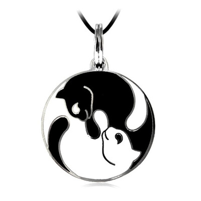 New Design Stainless Steel Cat Animal Pendant Necklaces Elegant Black Gold White Couple Necklace For Lovers Fashion Jewelry Gift
New Design Stainless Steel Cat Animal Pendant Necklaces Elegant Black Gold White Couple Necklace For Lovers Fashion Jewelry Gift