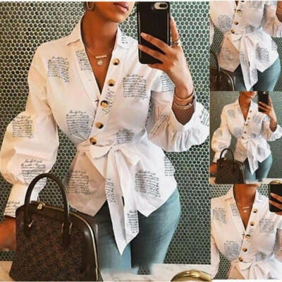 Fall 2019 Long Sleeve Fashion Women V Neck Tops And Blouses blusas mujer de moda Bandage Women Tops Streetwear Outfits Clothes
Fall 2019 Long Sleeve Fashion Women V Neck Tops And Blouses blusas mujer de moda Bandage Women Tops Streetwear Outfits Clothes