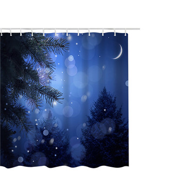 Gobestart Christmas Waterproof Polyester Bathroom Shower Curtain Decor With Hooks 65x71
Gobestart Christmas Waterproof Polyester Bathroom Shower Curtain Decor With Hooks 65x71