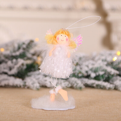Cartoon Angel Christmas Tree Decoration Hanging Pendant Holiday Party Ornaments Mini Hanging Doll For Xmas Tree 
Cartoon Angel Christmas Tree Decoration Hanging Pendant Holiday Party Ornaments Mini Hanging Doll For Xmas Tree