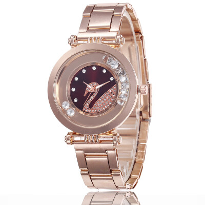 Steel belt simple student watch with diamonds English watch swan fashion ladies small fresh watches
Steel belt simple student watch with diamonds English watch swan fashion ladies small fresh watches
