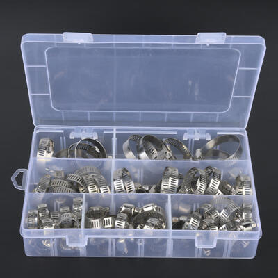 Greensen Practical 60PCS Boxed Stainless Steel American Hose Clamp Combination Clamp
Greensen Practical 60PCS Boxed Stainless Steel American Hose Clamp Combination Clamp