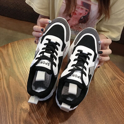 Sports Shoes Female Summer Breathable Korean Version of Uzzang Coloured Lace with Thick Bottom Running Shoes Street Pat Daddy Shoe
Sports Shoes Female Summer Breathable Korean Version of Uzzang Coloured Lace with Thick Bottom Running Shoes Street Pat Daddy Shoe