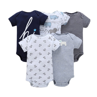 5 PCSlot Newborn Baby Bodysuits Short Sleevele Baby Clothes O-neck 0-12M Baby Jumpsuit 100Cotton Clothing Infant sets
5 PCSlot Newborn Baby Bodysuits Short Sleevele Baby Clothes O-neck 0-12M Baby Jumpsuit 100Cotton Clothing Infant sets
