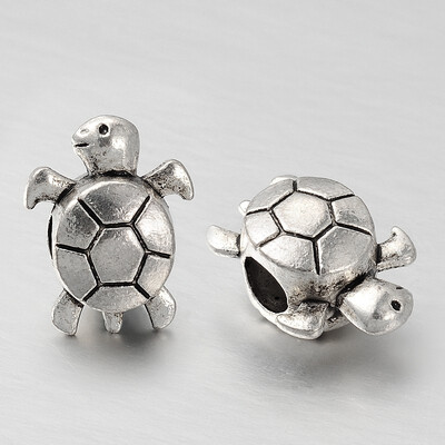 Tibetan Style Alloy European Beads Large Hole TortoiseTortoise Beads Antique Silver 165x13x9mm Hole 45mm
Tibetan Style Alloy European Beads Large Hole TortoiseTortoise Beads Antique Silver 165x13x9mm Hole 45mm